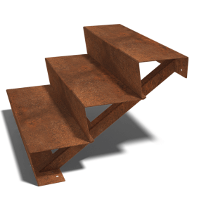 scala finitura corten scala finitura corten