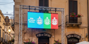 led wall palermo, strutture led acciaio o ferro zoncato