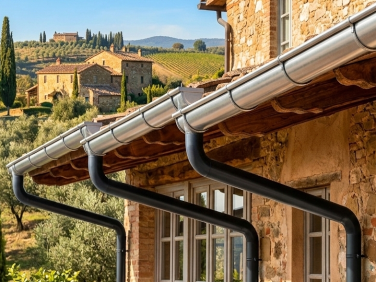 pluviali e grondaie gestione tetto